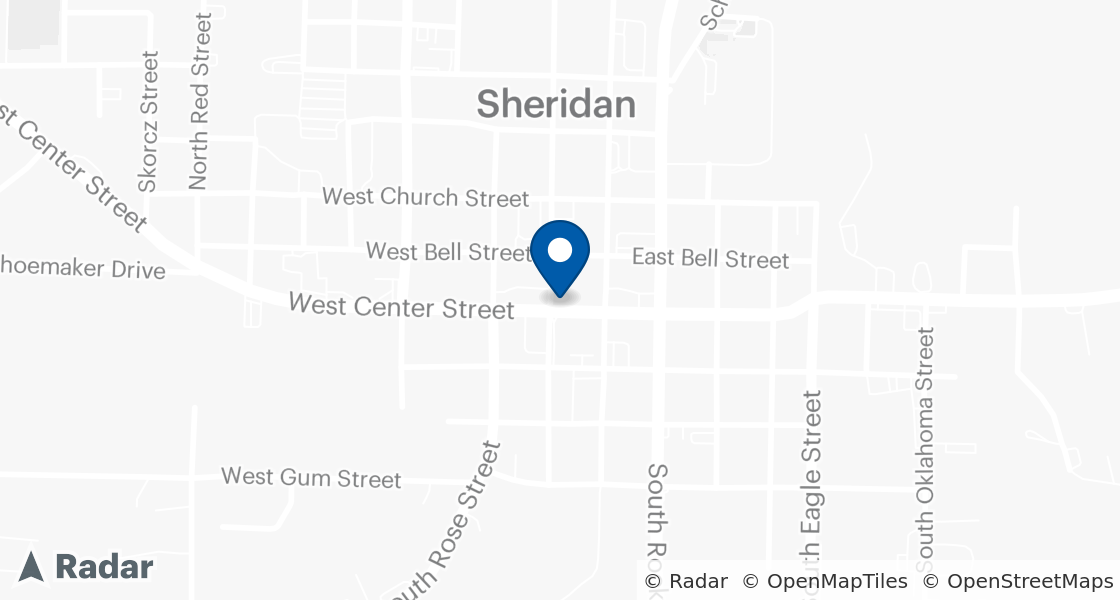 Map of Dairy Queen Location:: 3263 Highway 167, Sheridan, AR, 72150